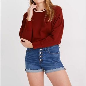 Madewell High-Rise Denim Shorts
